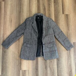 RD Style two toned Black and White Houndstooth Blazer